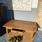 Table basse de ferme restaurée