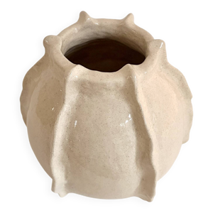 Vase en grès fait main