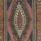 One-of-a-kind Vintage Oriental Rug, 100% Wool, Hand-knotted Turkish Carpet with Tribal Motifs