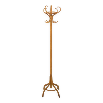 Beech coat rack parrot, Sweden, 1960