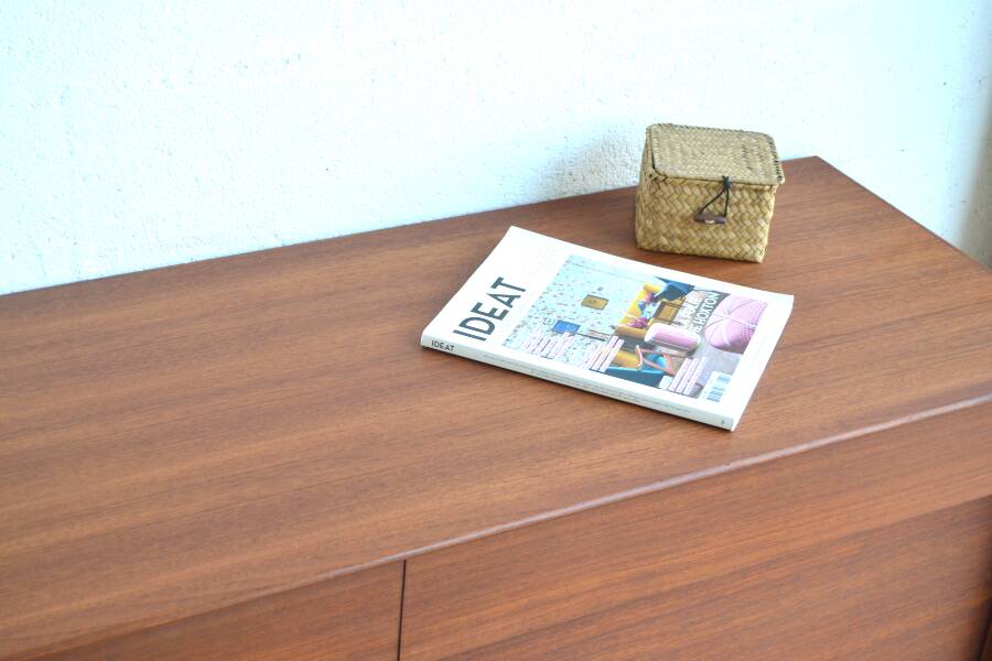 Vintage Scandinavian teak sideboard by Younger * 213 cm *