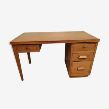 Bureau chêne vintage