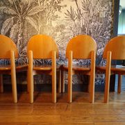 Set 4 chaises Rainer Daumiller pour Hirtshals Savvaerk