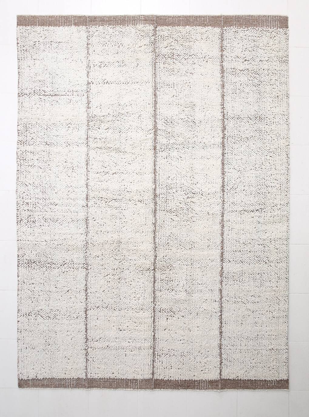 7x10 Kilim Brown & Beige Kilim Area Rug, 216x305Cm