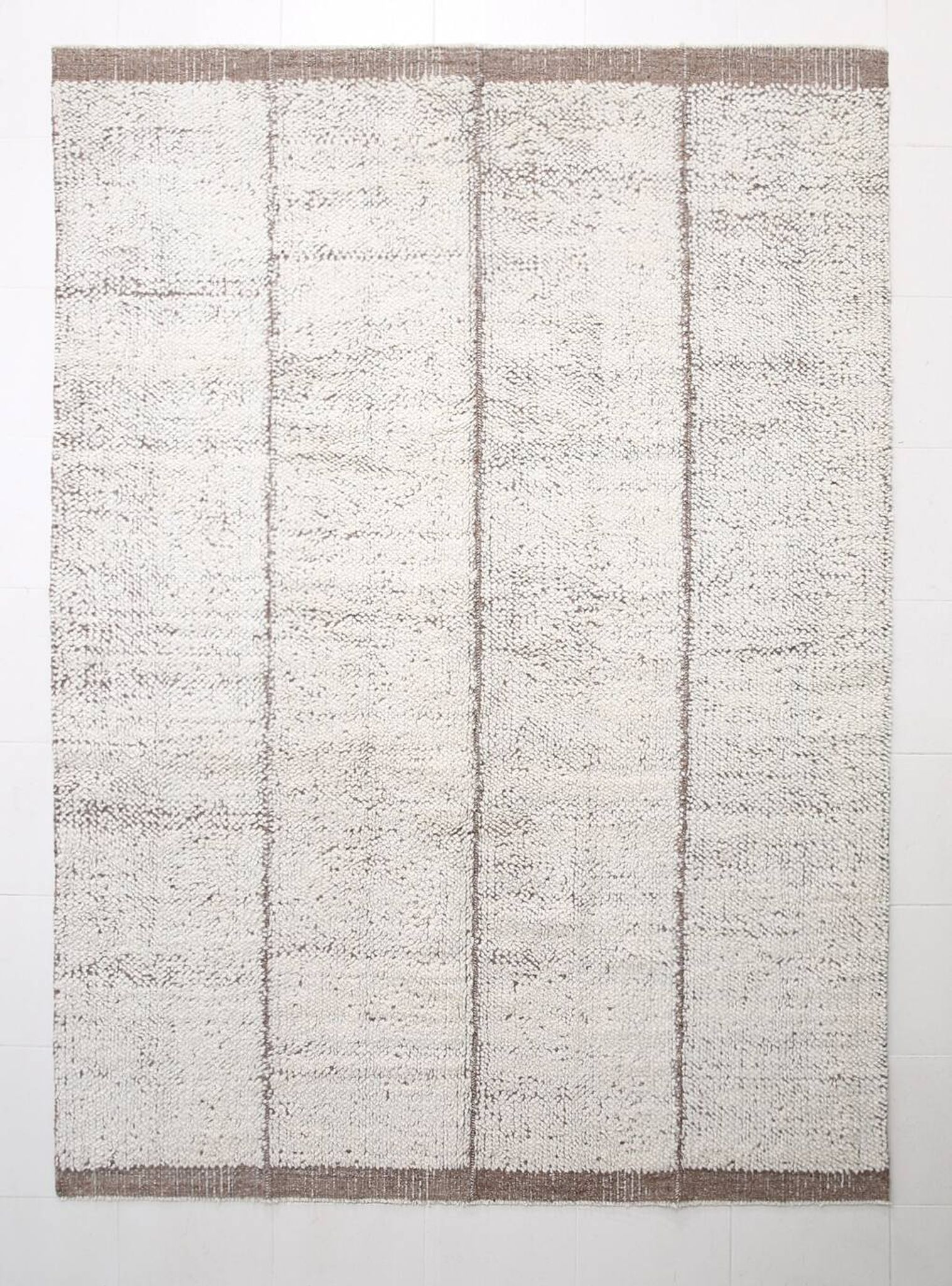 7x10 Kilim Brown & Beige Kilim Area Rug, 216x305Cm