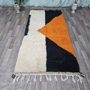 Moroccan handcrafted rug 100cm x 300cm