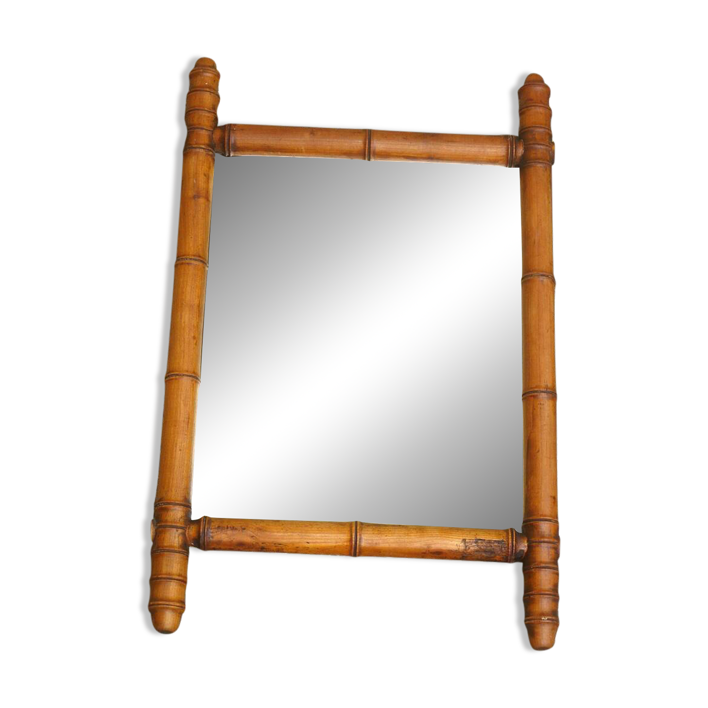 Vintage "bamboo" mirror