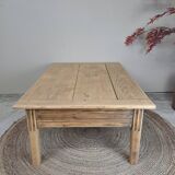 Oak coffee table