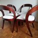 Suite of 4 Baumann gondola chairs renovated