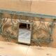 Bronze patina wall dressing room