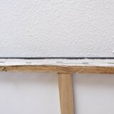 Abstract painting in muted tones on canvas - signed C.Massaut