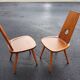 Pair of brutalist chairs