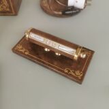 Leather desk set Le Tanneur PARIS