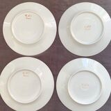 UML France porcelain plates