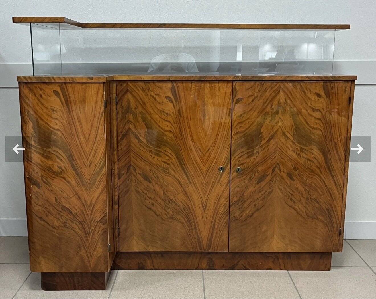 Art Deco period bar counter