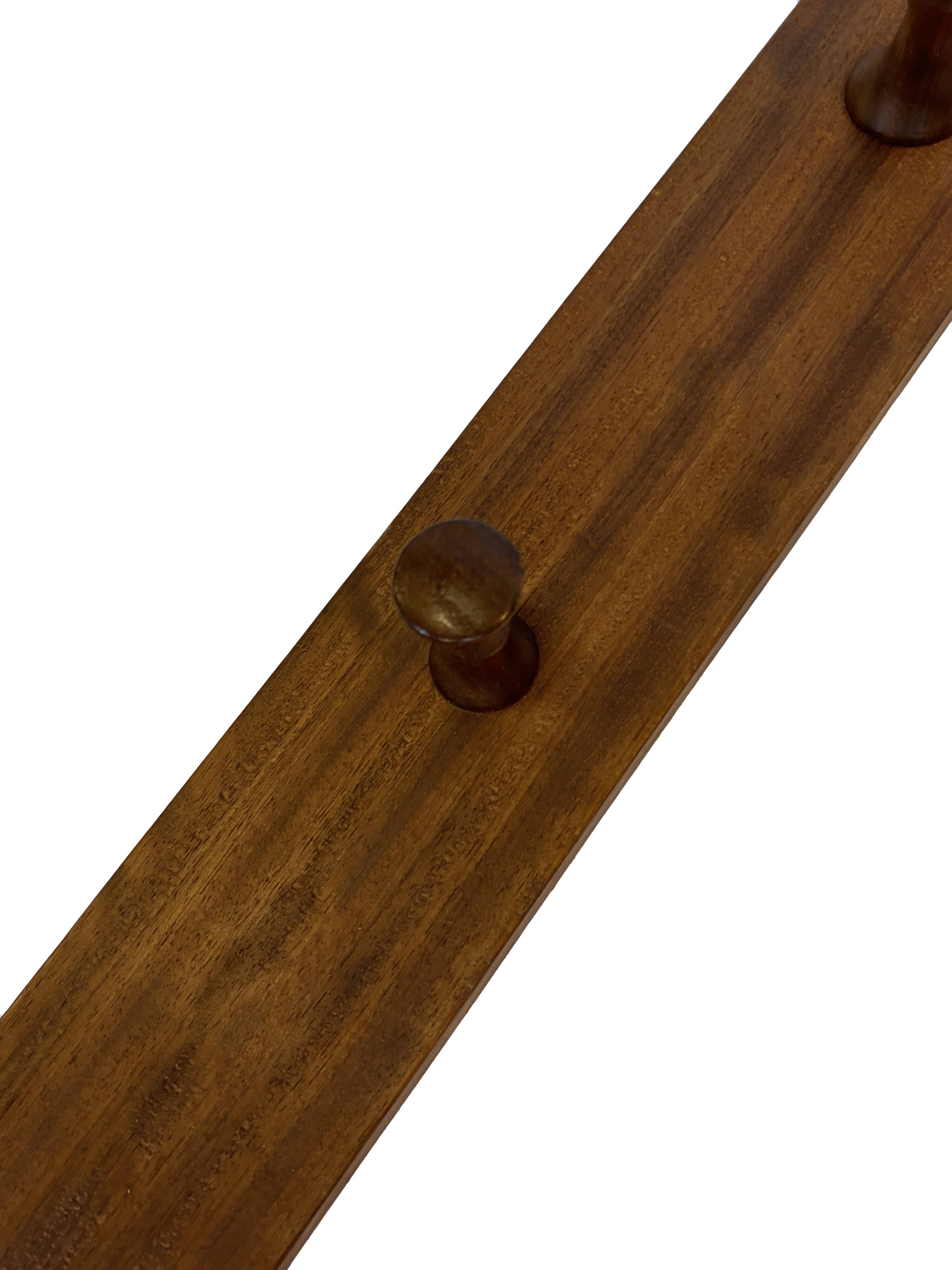 Vintage Danish Wall Coat Racks - Set of 2 in Teak Danish Design