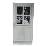 Ancienne porte En bois vitrée Vintage