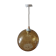 Vintage blown glass pendant lamp