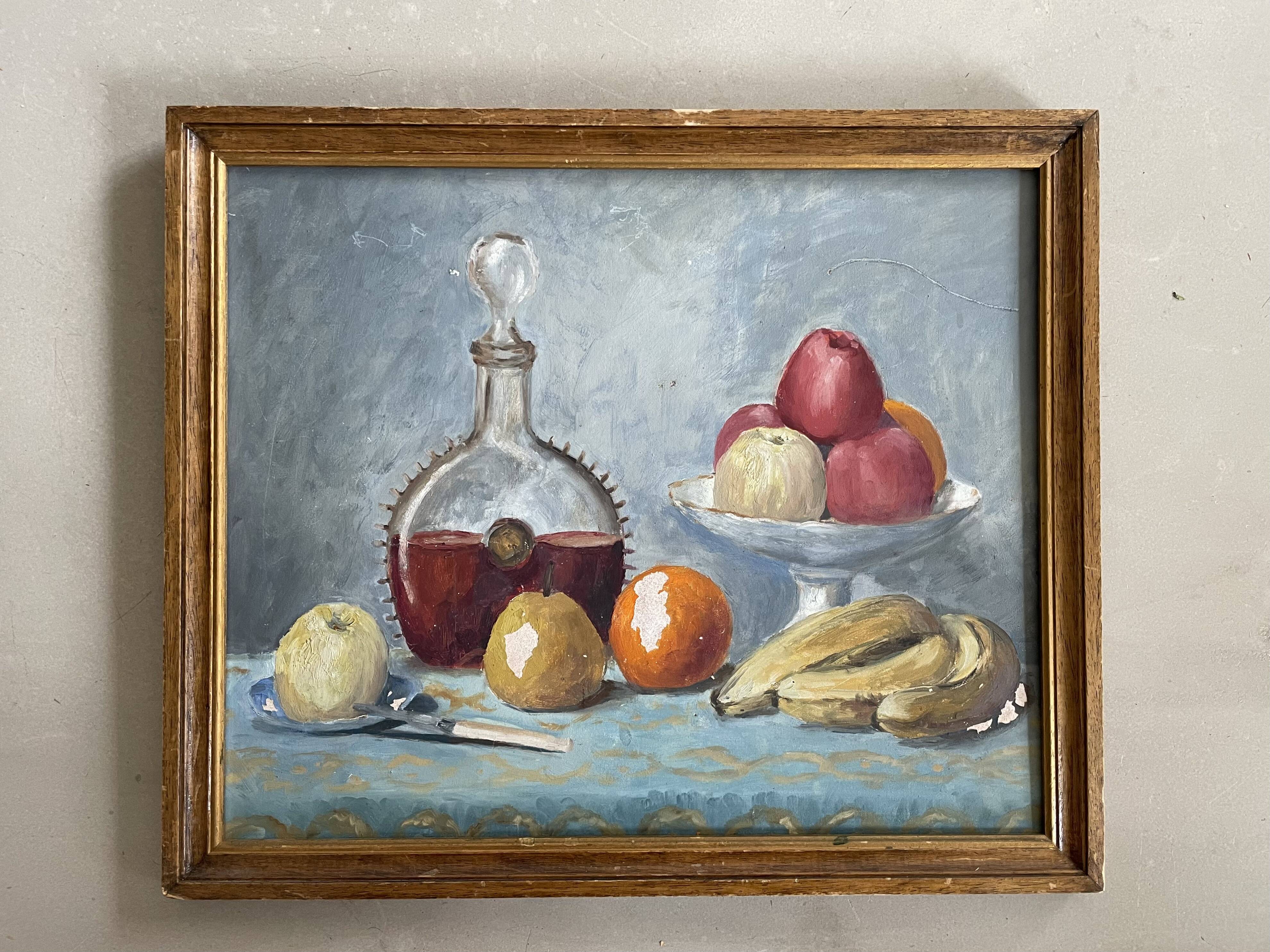 Still life on panel