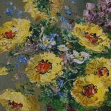 Tableau « Nature morte aux fleurs dans un vase »