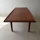 Grete Jalk teak coffee table Glostrup Møbelfabrik 1960s