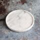 Gabriella – White Round Natural Marble Tray