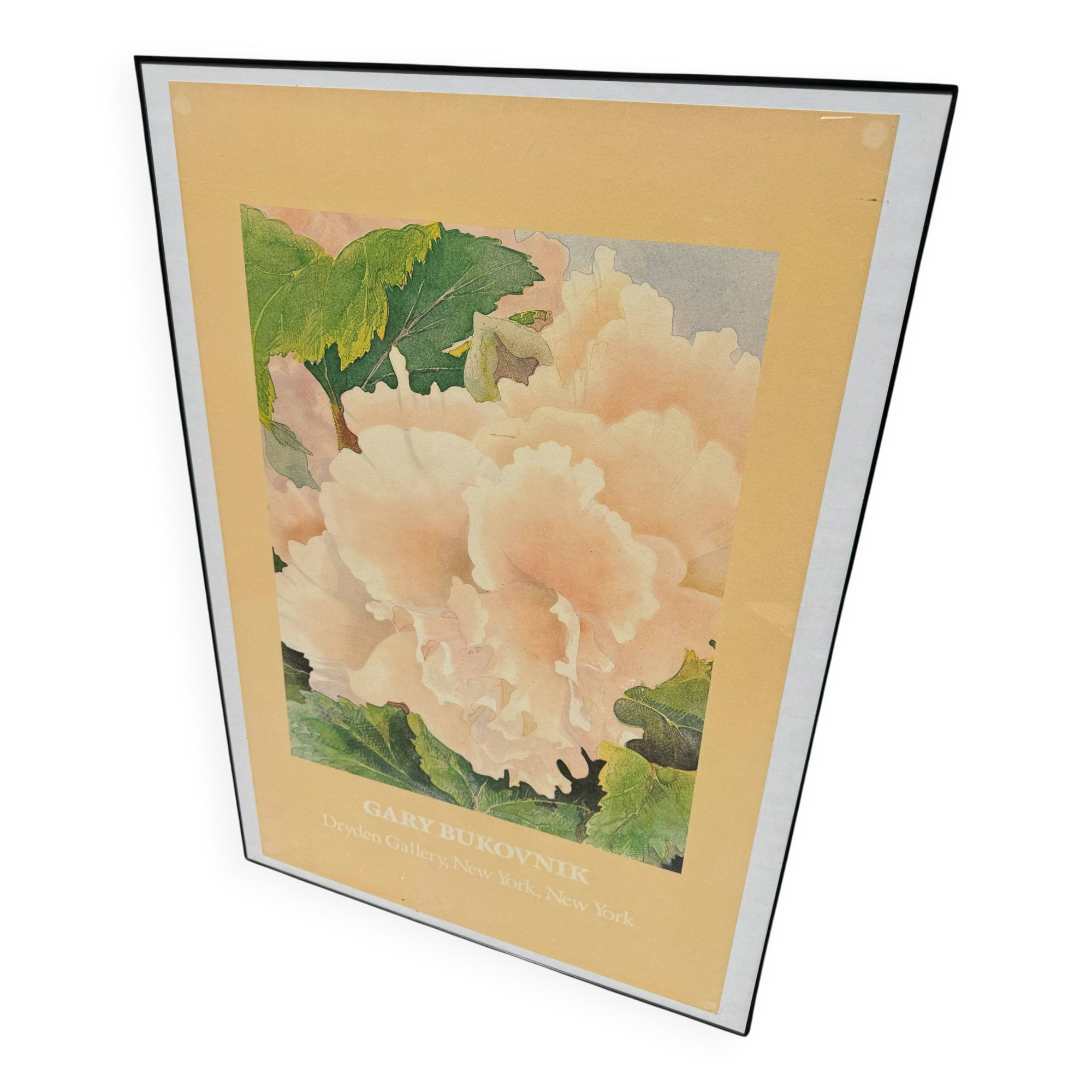 Poster "Begonia" – Bukovnik – Dryden Gallery, New York – 1988