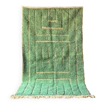 Tapis en laine pure naturelle fait main taille 150 x 250 cm