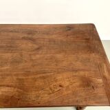 Small farmhouse table / desk in solid cherry wood