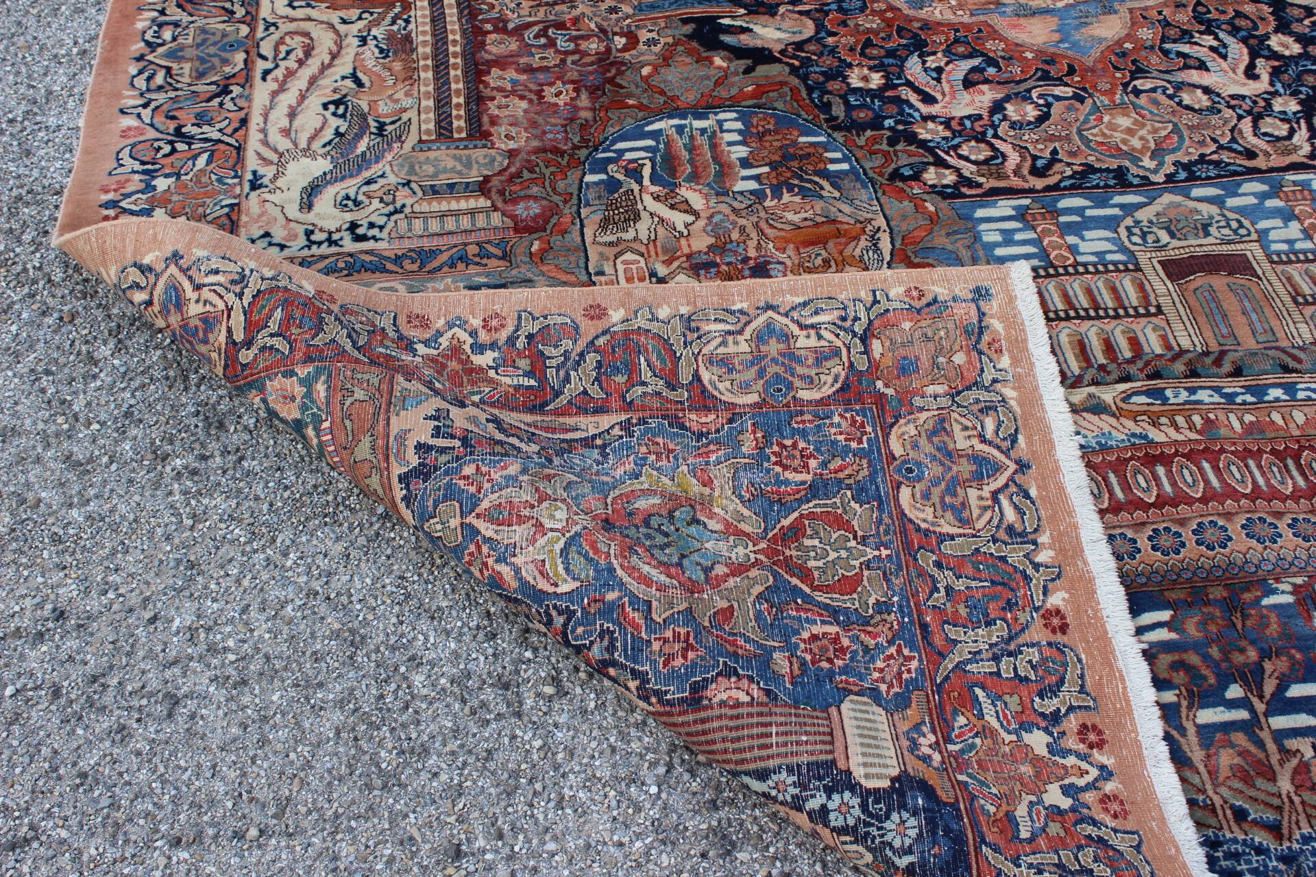 Large Kashmar wool rug, Persia circa 1950