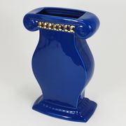 Heide Warlamis Vase Postmodern Grand Design Memphis, Vienna Collection, 1980s