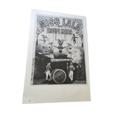 Vintage two-sided circus posters