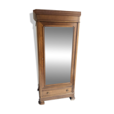 Cabinet with mirrored door in cherry wood, cabinetmaker