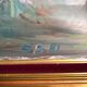 Huile sur toile, bouquet de fleurs
