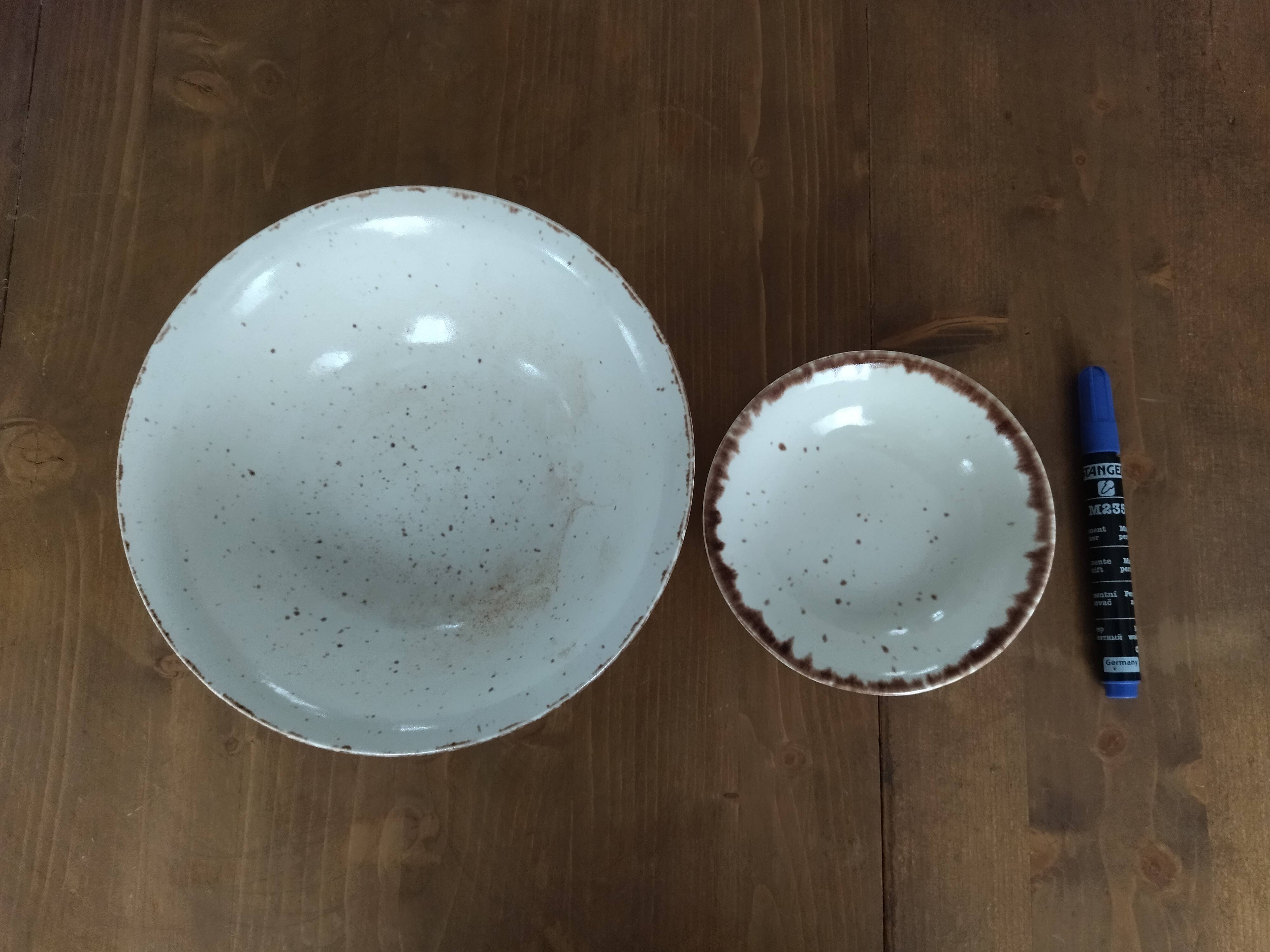 Fruit service Gien Lanzarote in vintage sandstone