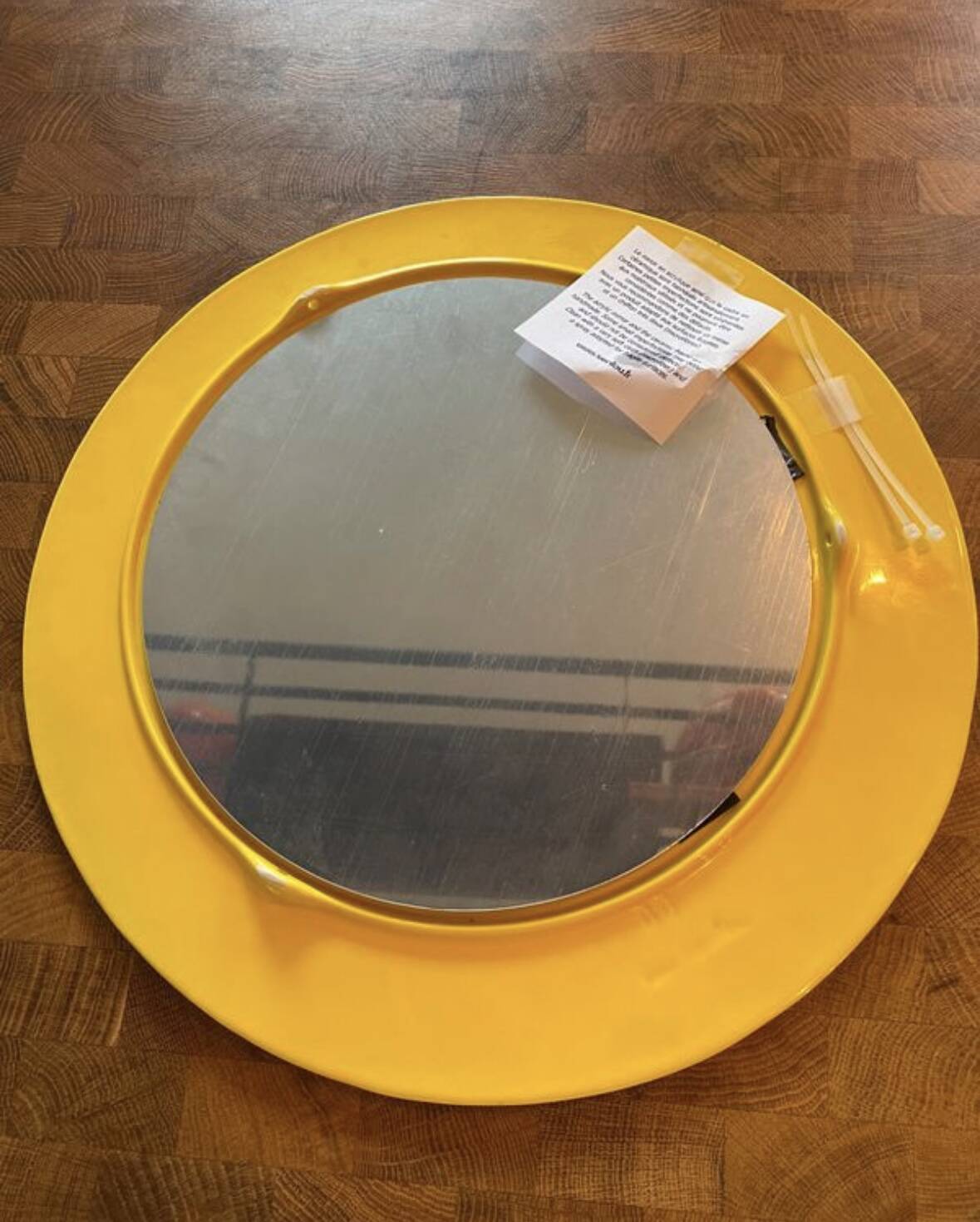 Set of 2 ceramic mirrors Brigitte de Bazelaire Sentou edition