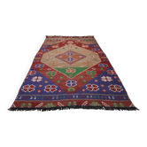 Tapis kilim turc vintage, 220 x 117 cm