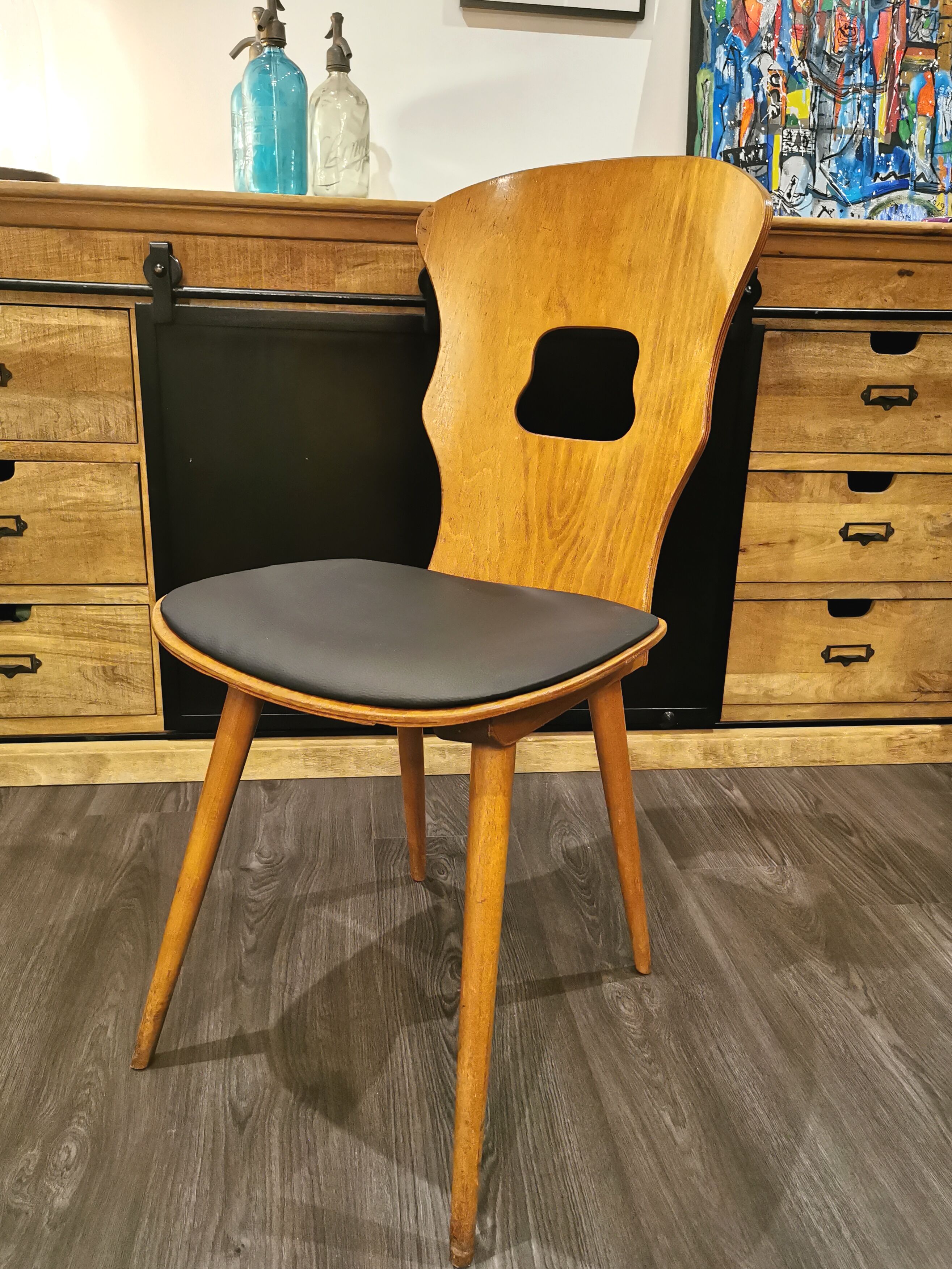 A Baumann Gentiane bistro chair