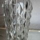 Vase verre de cristal vintage
