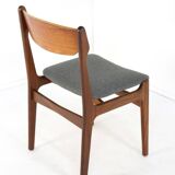 Very nice and solid set of 4 vintage chairs in teak - Findahl.