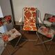 Vintage camping seating set