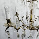 Lustre 5 lumières cristal