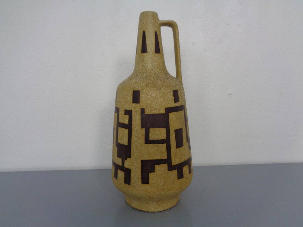 Mid-Century German Studio Ceramic Vase, 1950s
