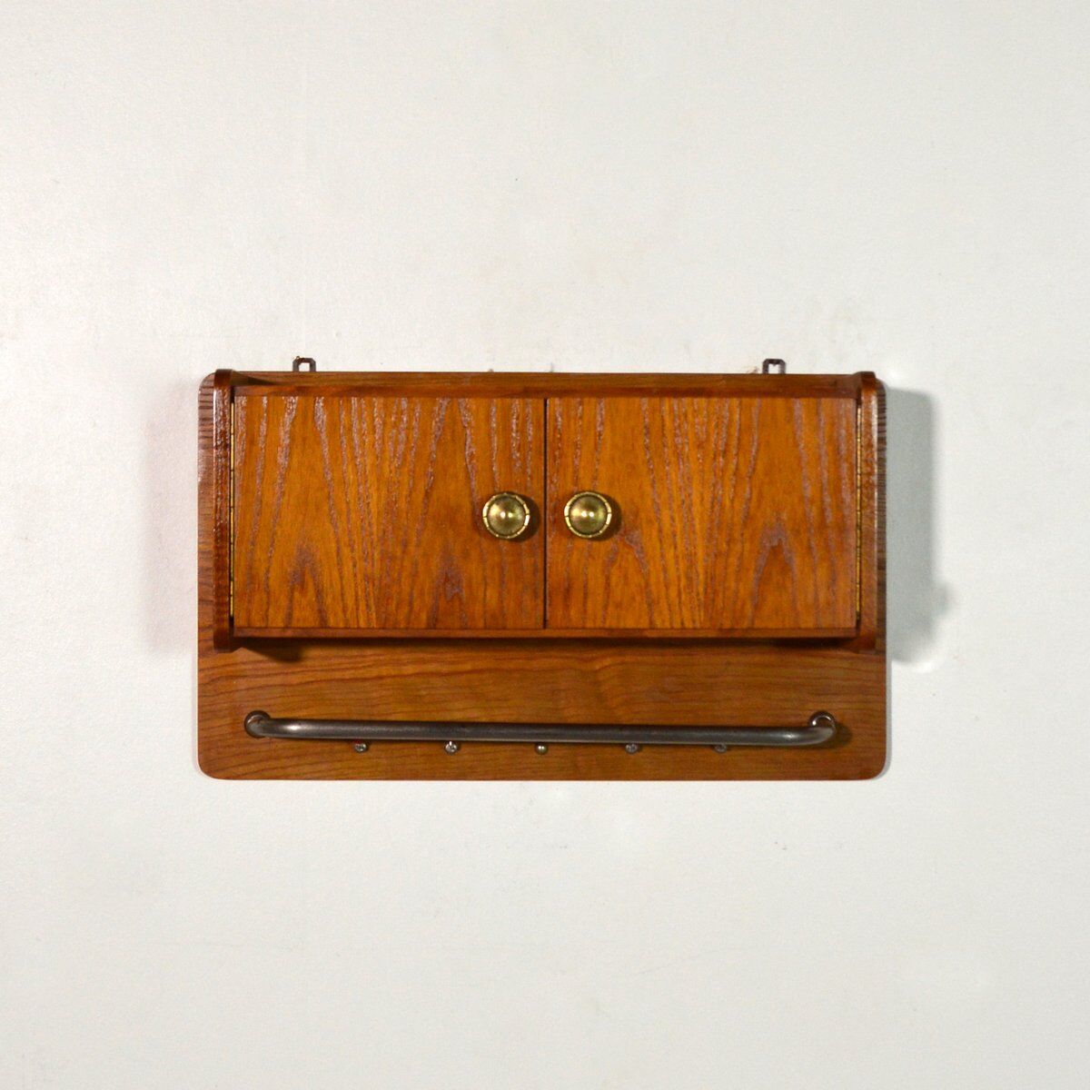 Wall shelf 2 doors 1950s