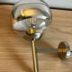 Vintage ball wall lamp
