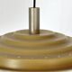 Seguso, Art Deco glass and metal chandelier from 40s