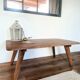 Table basse en bois massif