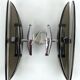 Pair of wall lamps from the 70, brand Veca
