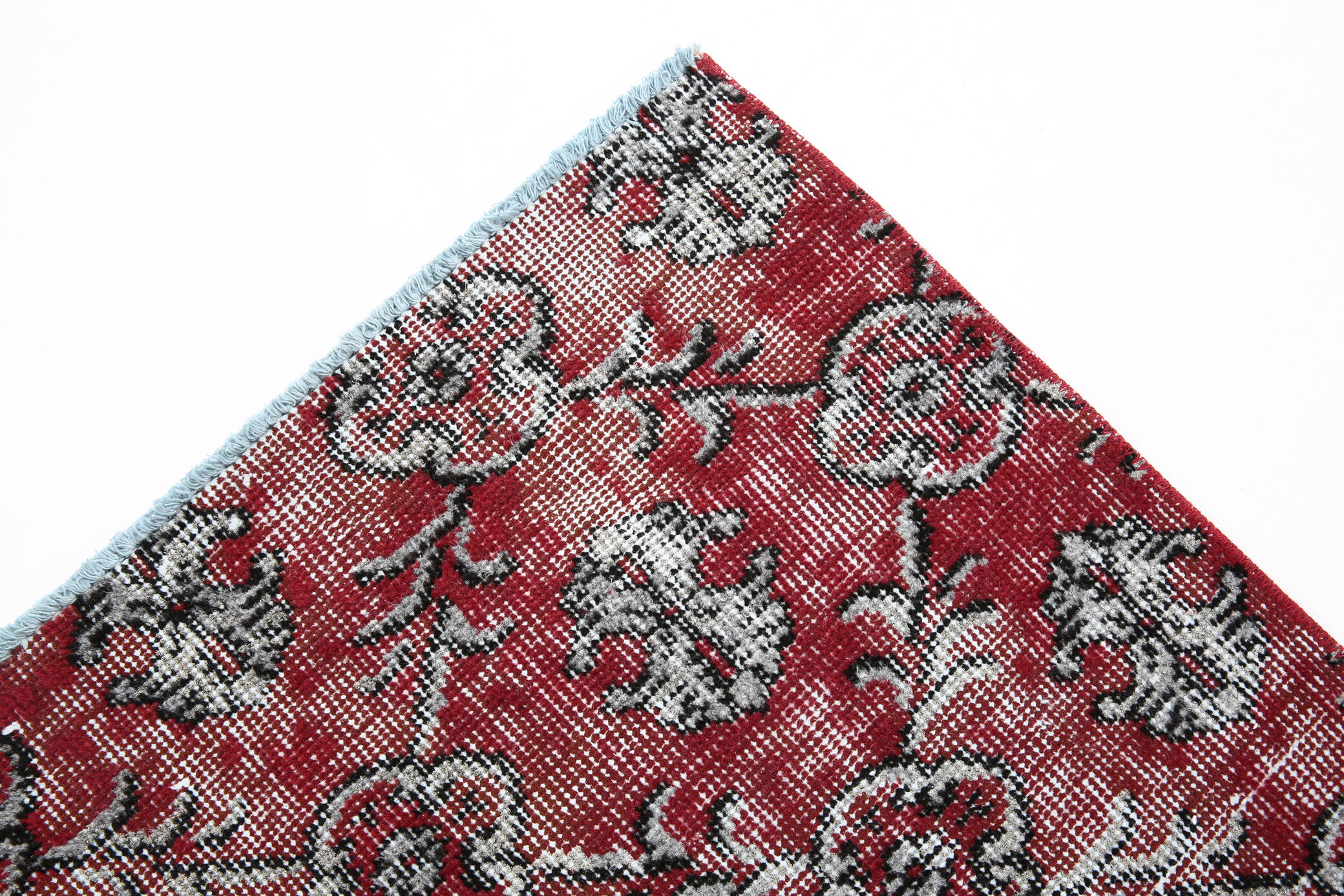 3x10 Vintage Floral Runner Rug, 70x306Cm