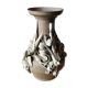 Vase barbotine décor art nouveau